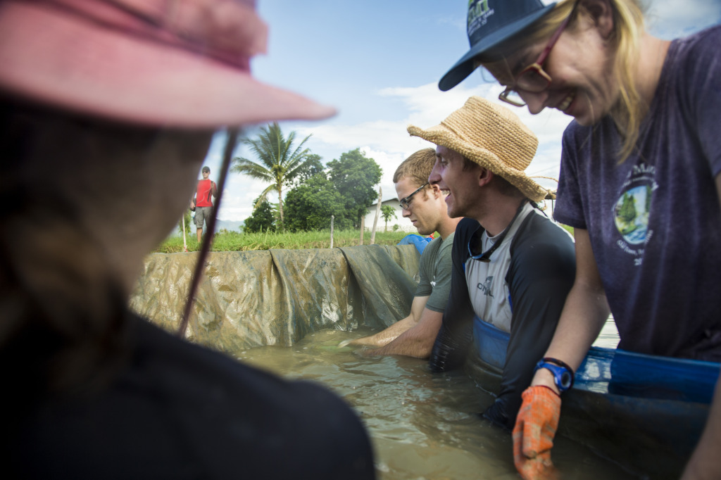 Fish Farm Visit ISDSI