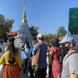 Learning about the art and architecture of Thai temples