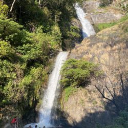 Exploring a waterfall near Chiang Mai